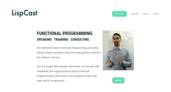 Desktop Screenshot of lispcast.com